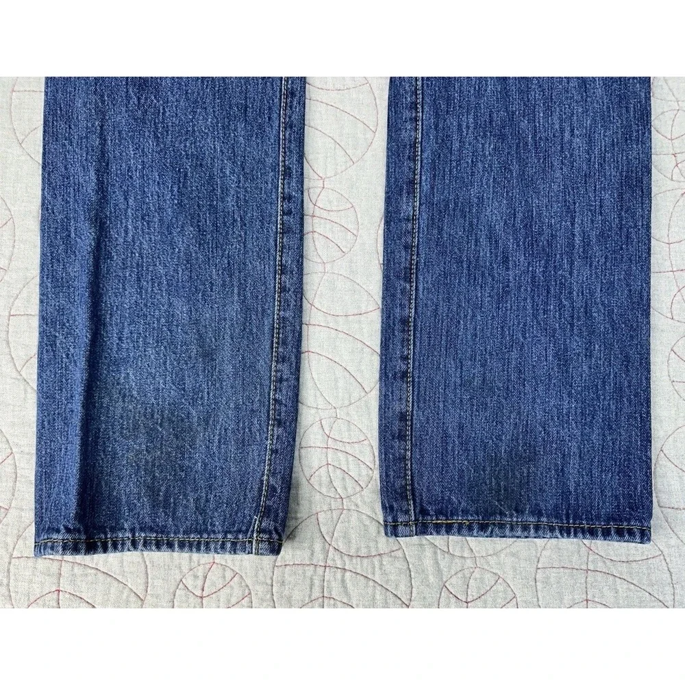 Levi's 501 XX Jeans Blue Wash Button Fly Straight / Men's 33x34